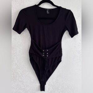 Forever 21 bodysuit in black Size S